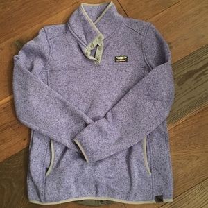 LLBean Quarter Zip Fleece
